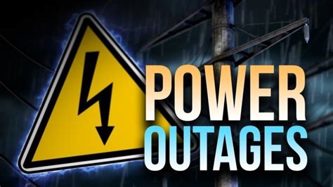 Area Continues to Experience Power Outages