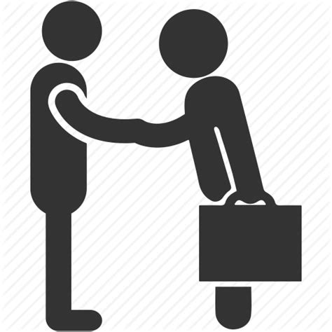 Handshake Silhouette at GetDrawings | Free download