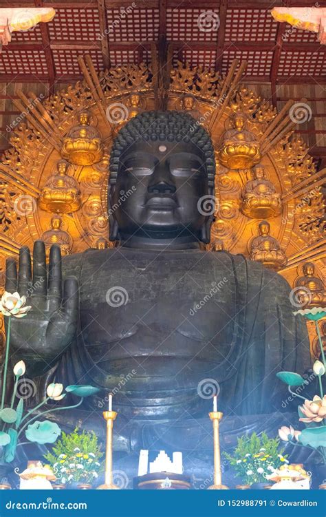 Todaiji Daibutsu in Todaiji Temple in Nara, Japan Editorial Photo ...