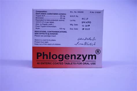 Phlogenzym Tablets - Time Medical