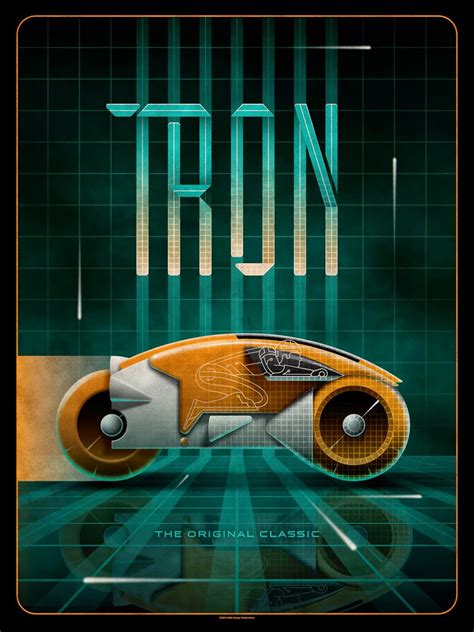 INSIDE THE ROCK POSTER FRAME BLOG: Tron Poster by DKNG Studios Galerie ...