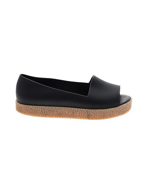 Melissa Solid Black Flats Size 8 - 71% off | thredUP