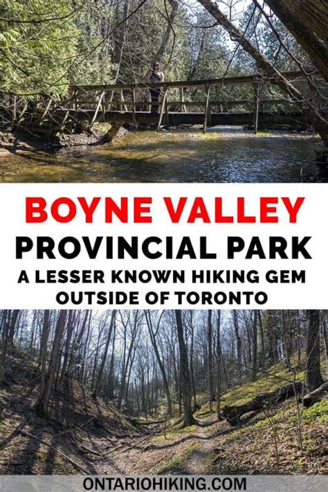 Boyne Valley Provincial Park: Exploring Scenic Trails Near Orangeville - Ontario Hiking