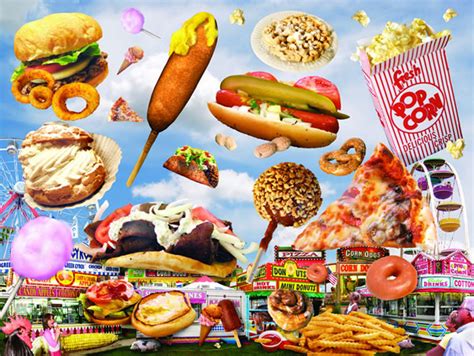 Bring the Mouth-Watering Delights of Carnivals to Your Designs with Carnival Food Cliparts