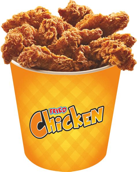 Download Fried Chicken Packaging And Promotional Items Makfry - Fried Chicken Bucket Png PNG ...