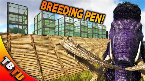 ⚡ BEST WAY TO BREED MAMMOTHS! ARK MAMMOTH BREEDING PEN AND COLOR MUTATIONS! Ark Survival Evolved ...