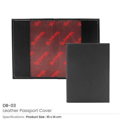 Branded Leather Passport Cover | Magic Trading Company -MTC