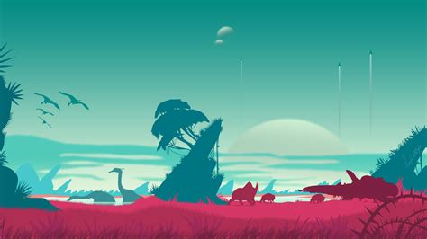 960x544 No Man's Sky Minimal Art 960x544 Resolution Wallpaper, HD Games ...