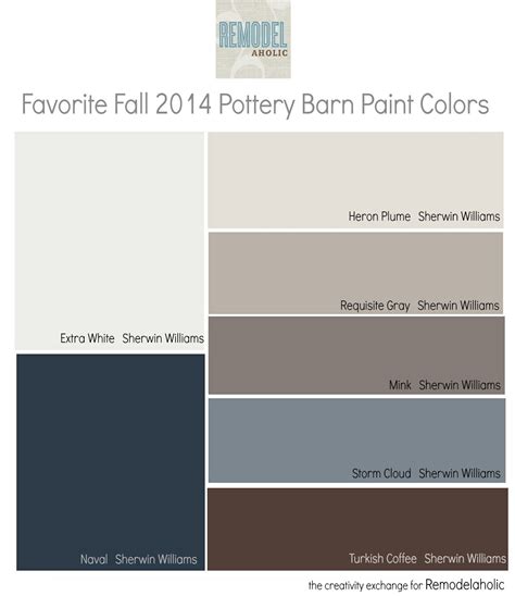 Remodelaholic | Favorites from the Fall Pottery Barn Paint Collection