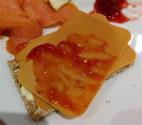 Brown Cheese With Jam | doof.me.uk