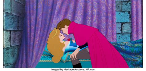 Sleeping Beauty "True Love's Kiss" Limited Edition Cel #227/350 | Lot #17134 | Heritage Auctions