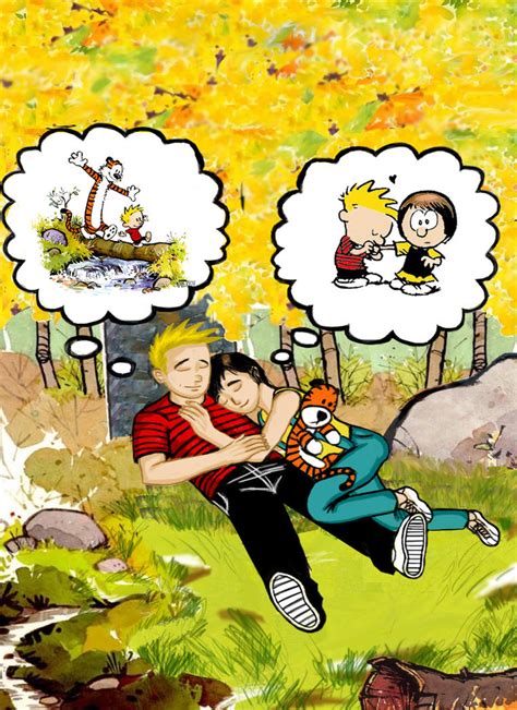 Calvin and Hobbes grown up by boomcow on DeviantArt