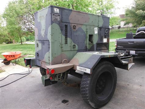 30KW MEP-805A Diesel Military EMP Proof Tactical Quiet Generator - Surplus Military Depot