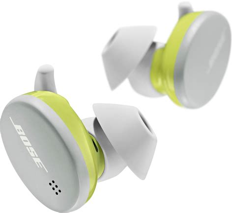 Best Buy: Bose Sport Earbuds True Wireless In-Ear Earbuds Glacier White ...