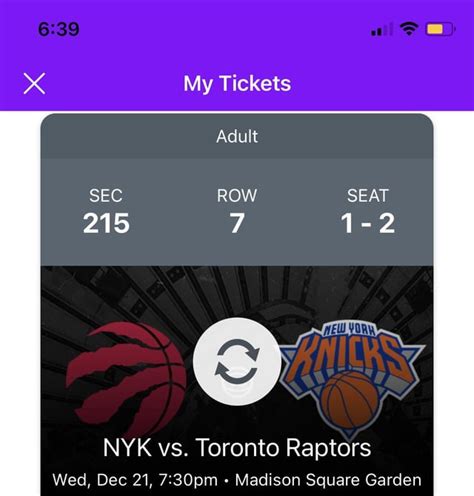 Knicks tickets 12/21 : r/NYKnicks