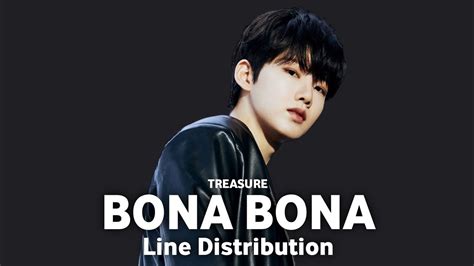 TREASURE 'BONA BONA' Line Distribution - YouTube