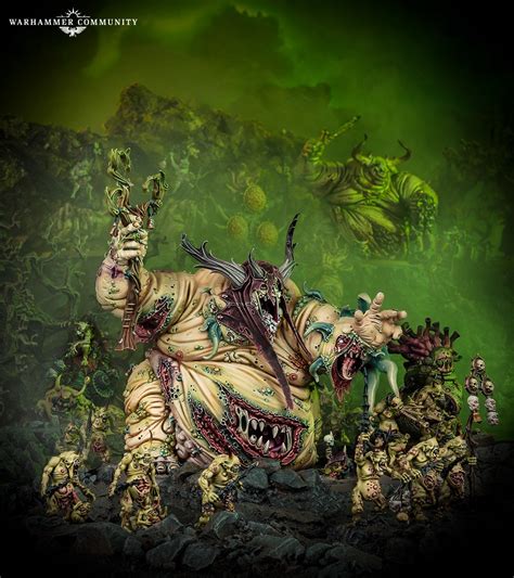 WARHAMMER 40k Lore - God of Chaos - Nurgle, the Plague God