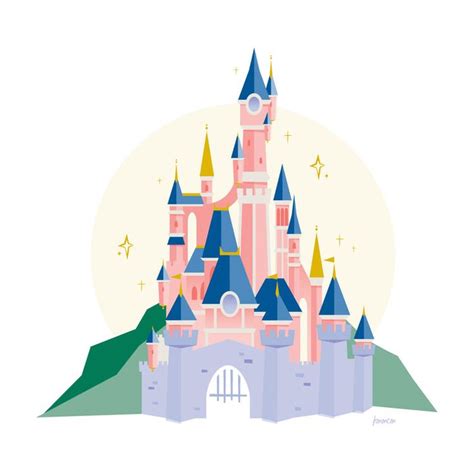 Disney castle drawing, Disney scrapbook, Disney tattoos