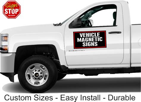 Vehicle Magnetic Signs | Sign Stop