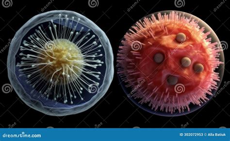 Bacteria, Microscopic Unicellular Organisms, Microorganism, Under Microscope Zoomed in, Study ...