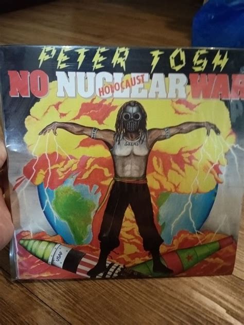 Vintage 1987 - Peter Tosh - No Nuclear War, US Print, EMI America ELT 46700, Very Good Condition ...