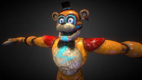 FNAF - Security Breach - Glamrock Freddy -Hour 1 - Download Free 3D model by ScrinnodStudios ...