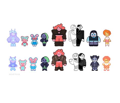 Found some old pixel art characters that I think I... - NoneToon