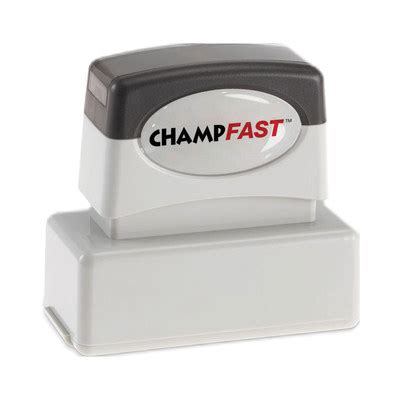 New Rubber Stamp Champ Exclusive: ChampFast™ Quick-Dry Stamps