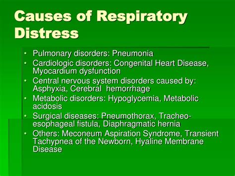 PPT - Respiratory Distress in Newborn PowerPoint Presentation, free ...