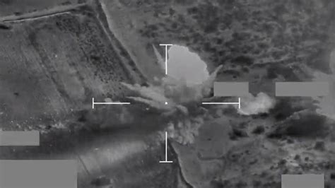 Aerial footage shows moment British jets strike Houthi military targets in Yemen | World News ...