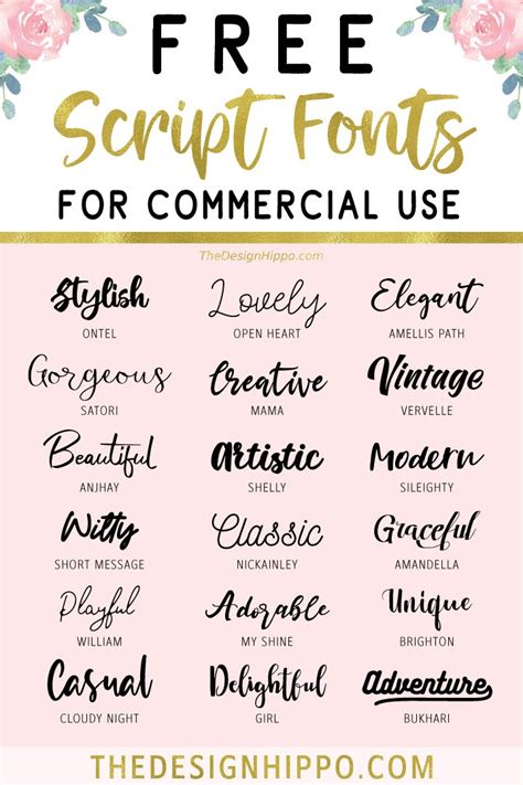 Scrapbooking Craft Supplies & Tools Script Font Wedding Font Commercial Use Font Font Download ...