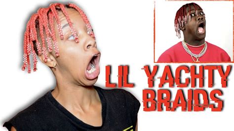 Lil Yachty/Travis Scott/Asap Rocky Braids Tutorial! - YouTube