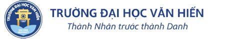 Thoạt nhìn logo trường văn hiến thiết kế độc đáo và sáng tạo