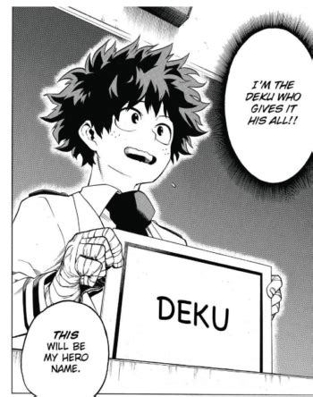 Meaning of Midoriya Izuku’s hero name ‘DEKU’ - Japan Pop Culture Detail