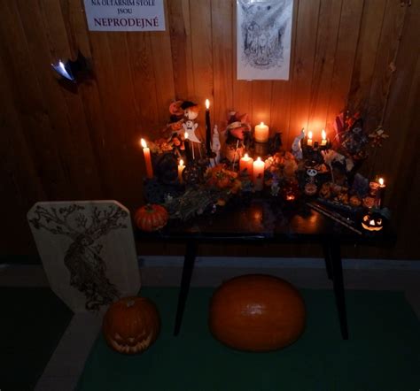 Samhain Altar 2014 - Full View by Wilhelmine on DeviantArt