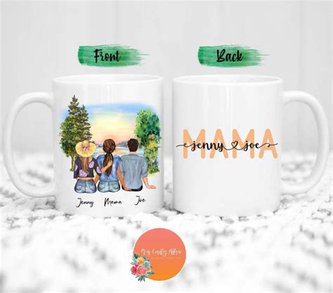 Personalized Mom Mug Personalized Gifts for Mom Custom Mom Mug Mother ...