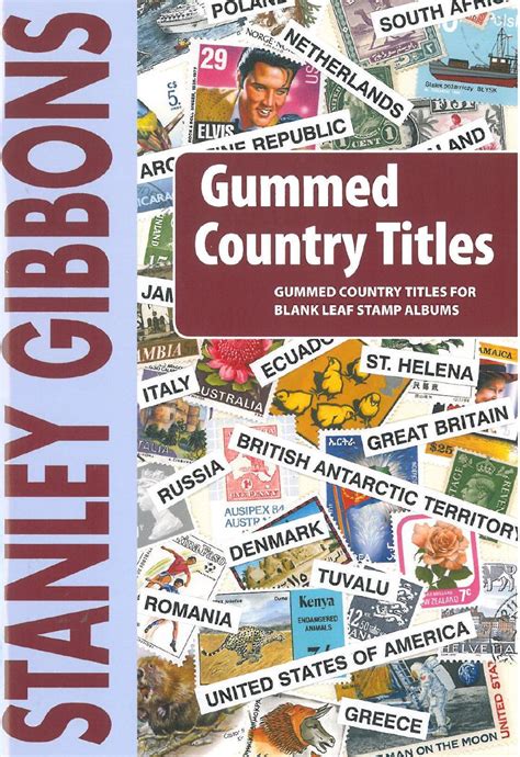 Gummed Country Titles For Stamp Albums – Stanley Gibbons