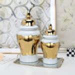 Ceramic Made Cream Color Flower Vases – Cynor - সাইনর