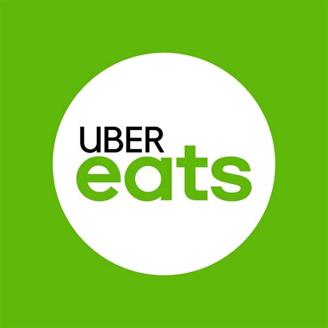 Uber Eats logo on green background editorial logo vector 18970056 ...