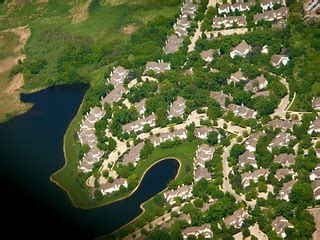 more Chicago suburbs from the air | more expensive homes thi… | Flickr