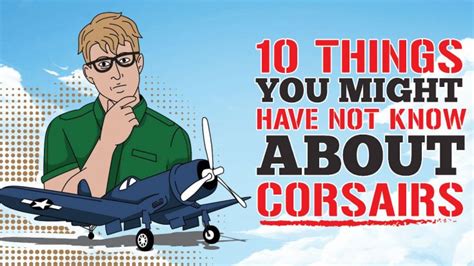 10 Things You Might Not Know About Corsairs - World War Wings