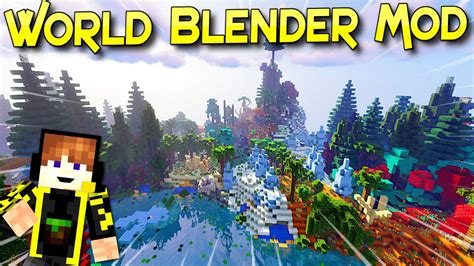 World Blender Mod | El Mundo De Las Dimensiones | Forge - Fabric Minecraft 1.16.5 - 1.14.4 ...