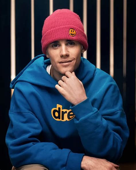 Justin Bieber Drew Blue Hoodie | Jacket Hub