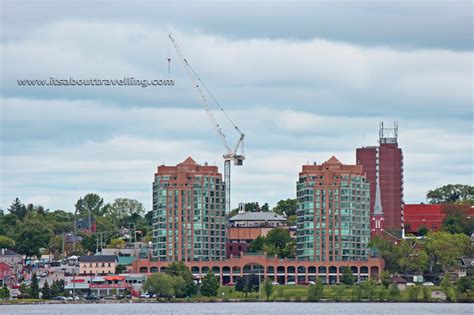 Barrie, Ontario Waterfront on Kempenfelt Bay