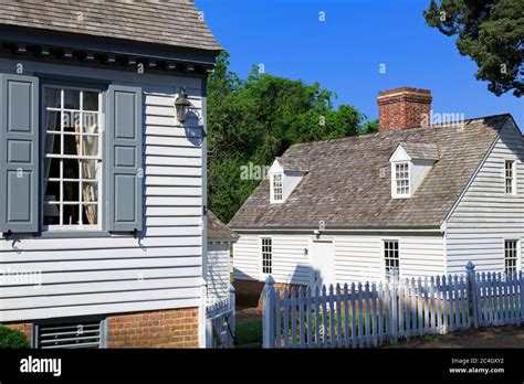 Yorktown Historic District, Virginia, USA Stock Photo - Alamy