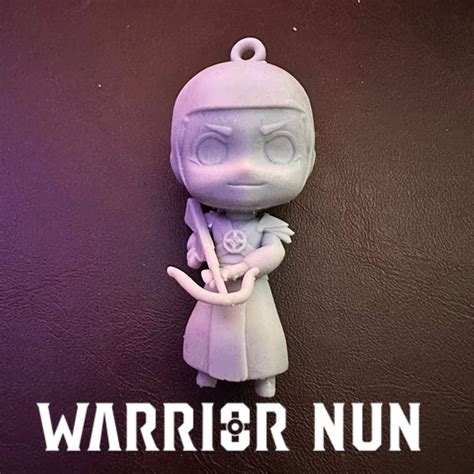 Warrior Nun Keychains - Kcgisela 3D Sculptures's Ko-fi Shop - Ko-fi ️ ...