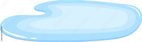 Water puddle clipart design illustration เวกเตอร์สต็อก | Adobe Stock