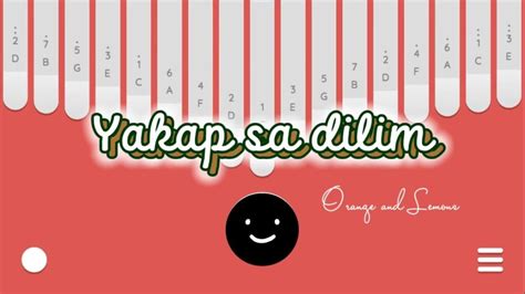 Yakap sa Dilim Kalimba Tabs Letter & Number Notes Tutorial ...