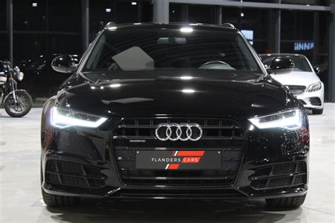 Audi A6 Avant Black Edition S-Line Quattro - Flanders Cars