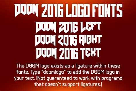 DOOM 2016 Font | HK Fonts | FontSpace